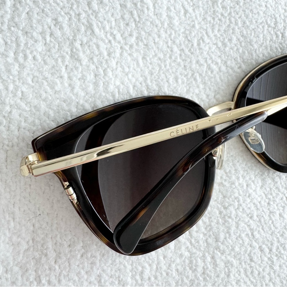Celine Square Frame Acetate Sunglasses - Picture 16 of 16